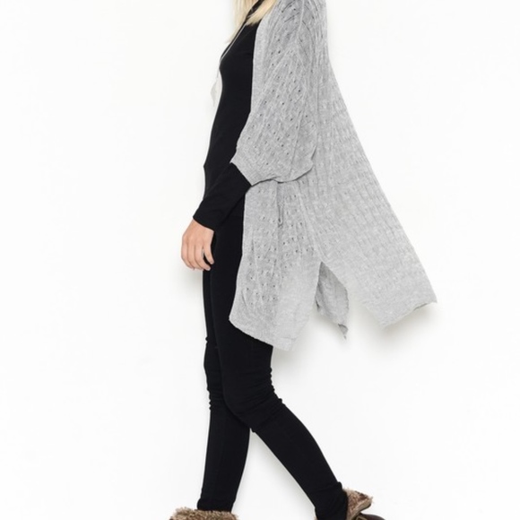 SUMMER-WEIGHT KNIT CARDIGAN - Picture 4 of 4